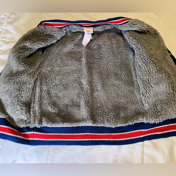 Disney fleece lined Sweater Jacket/coat Mickey Mouse - Picture 3 of 4